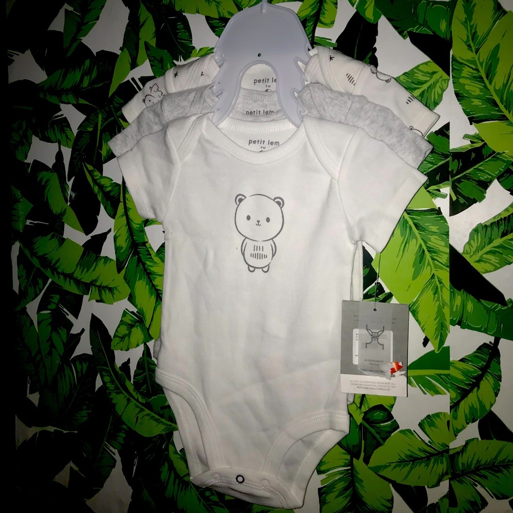 Petite lem 3piece bodysuit set